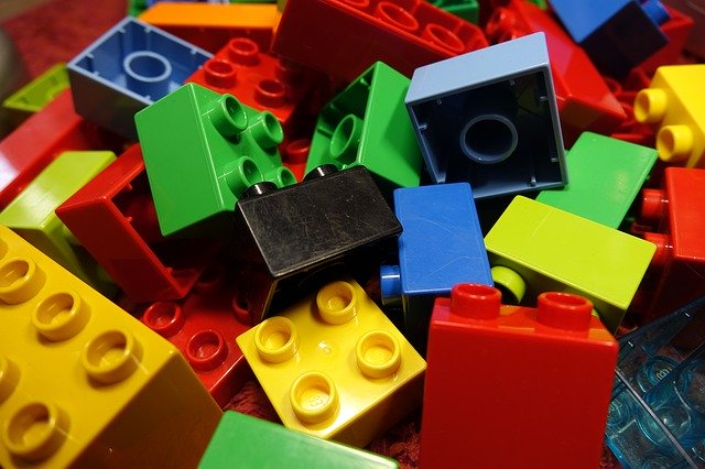 Lego tehly
